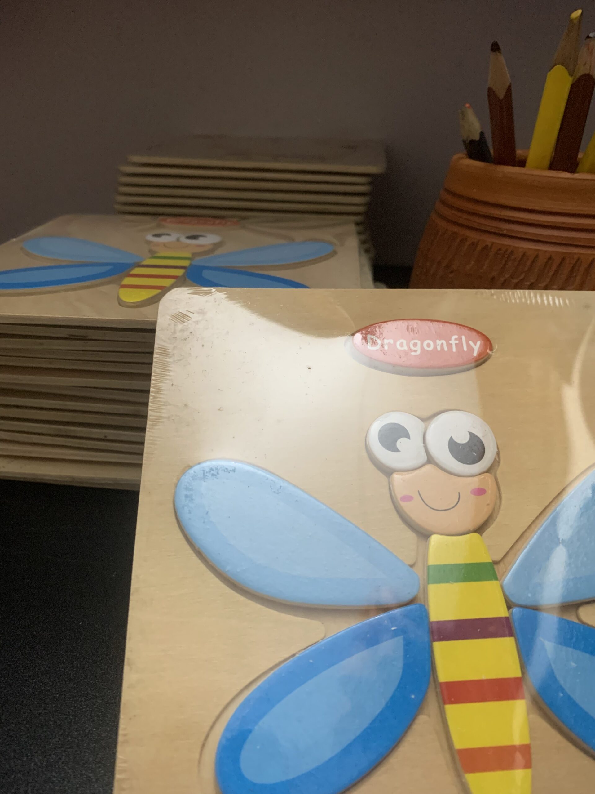 The Dragonfly Wooden Puzzle - Kids Educational Toy - Image 2