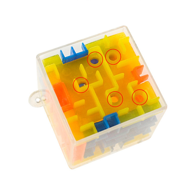 3D Maze Cube Puzzle - Kids Educational Toy - Image 5