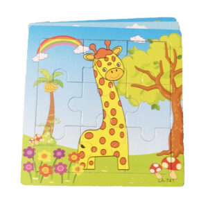 Giraffe Wooden Puzzle - Kids Educational Toy