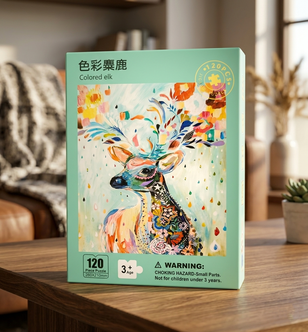 120 Pieces Paper Puzzle - Kids Educational Toy - Image 15