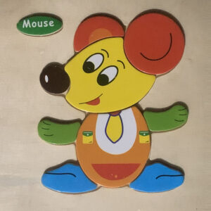 Mouse Maze Wooden Puzzle - Kids Educational Toy