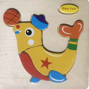 Sea Lion Wooden Puzzle - Kids Educational Toy