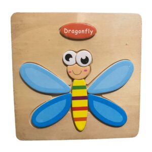 The Dragonfly Wooden Puzzle - Kids Educational Toy