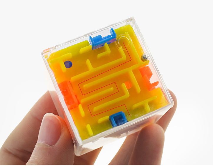 3D Maze Cube Puzzle - Kids Educational Toy - Image 3