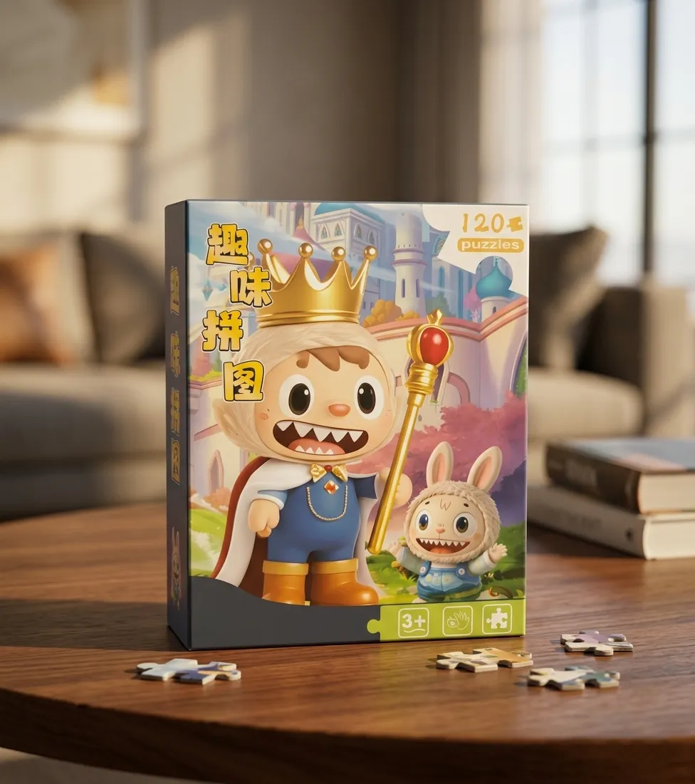 120 Pieces Paper Puzzle - Kids Educational Toy - Image 4