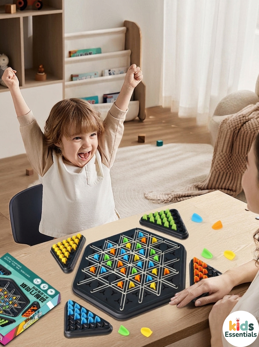 Chain Chess Family Fun Board Game - Kids Educational Toy - Image 8