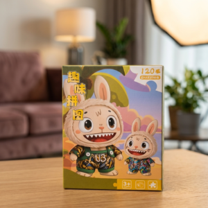 120 Pieces Paper Puzzle - Kids Educational Toy (Army Labubu)