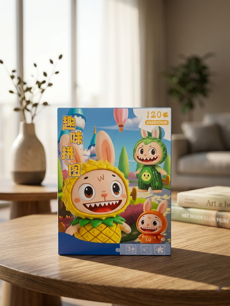 120 Pieces Paper Puzzle - Kids Educational Toy - Image 7