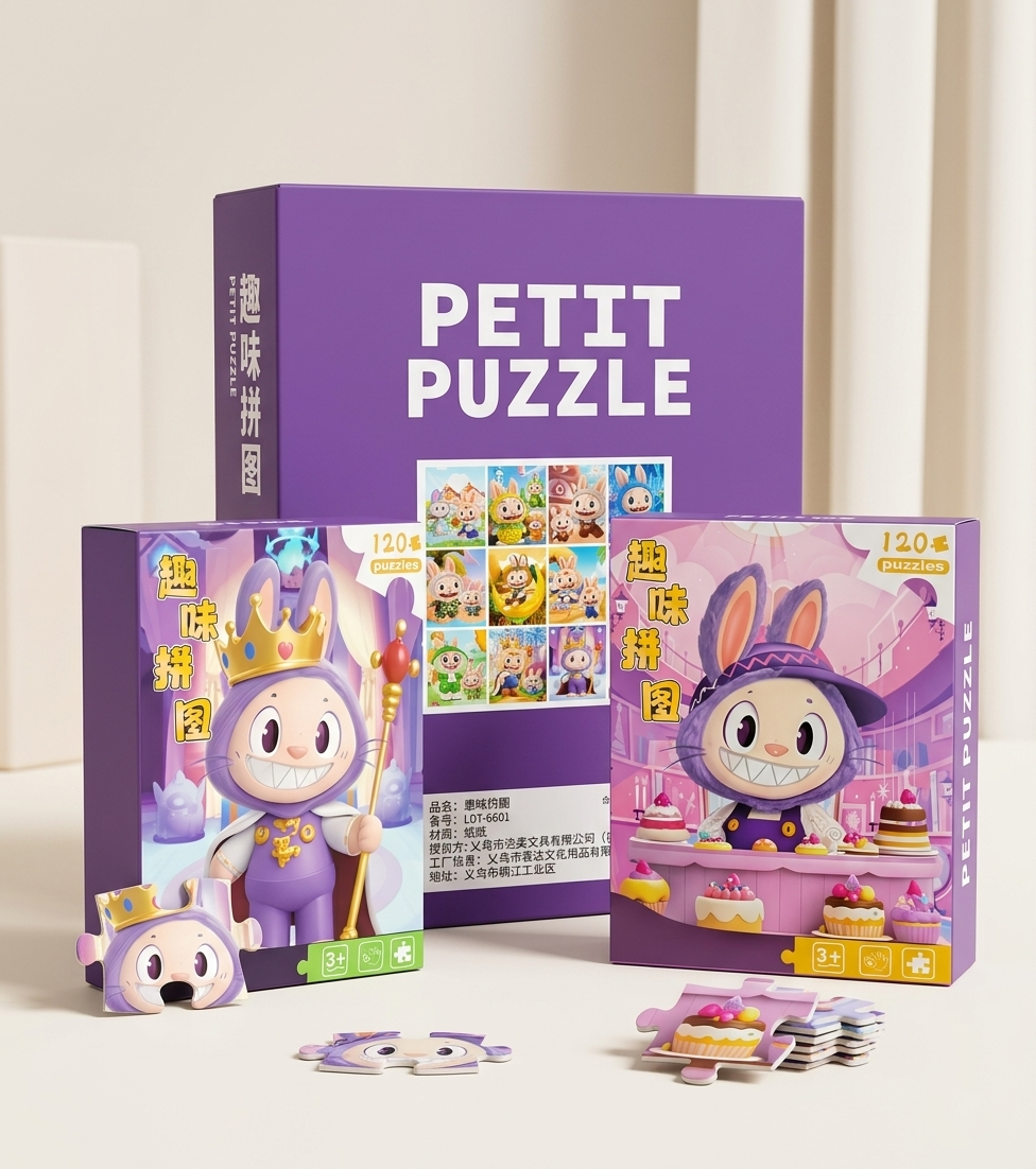 120 Pieces Paper Puzzle - Kids Educational Toy - Image 26