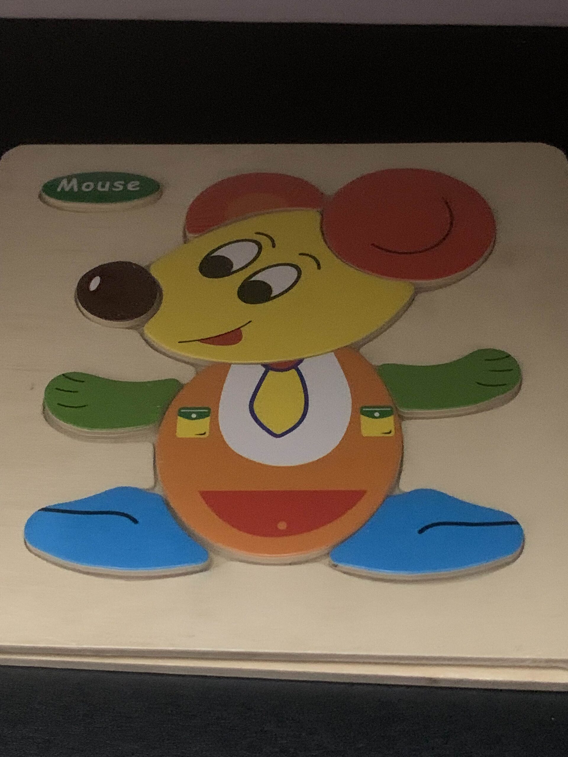 Mouse Maze Wooden Puzzle - Kids Educational Toy - Image 2
