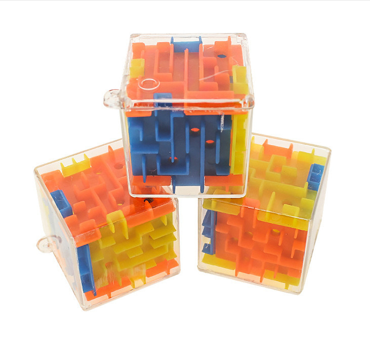 3D Maze Cube Puzzle - Kids Educational Toy