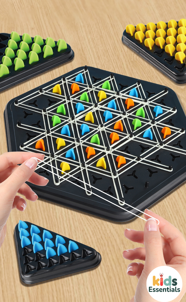 Chain Chess Family Fun Board Game - Kids Educational Toy - Image 4