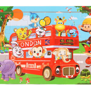 Animal Express Wooden Puzzle - Kids Educational Toy