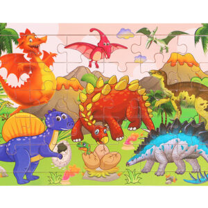 Jurassic World Wooden Puzzle - Kids Educational Toy