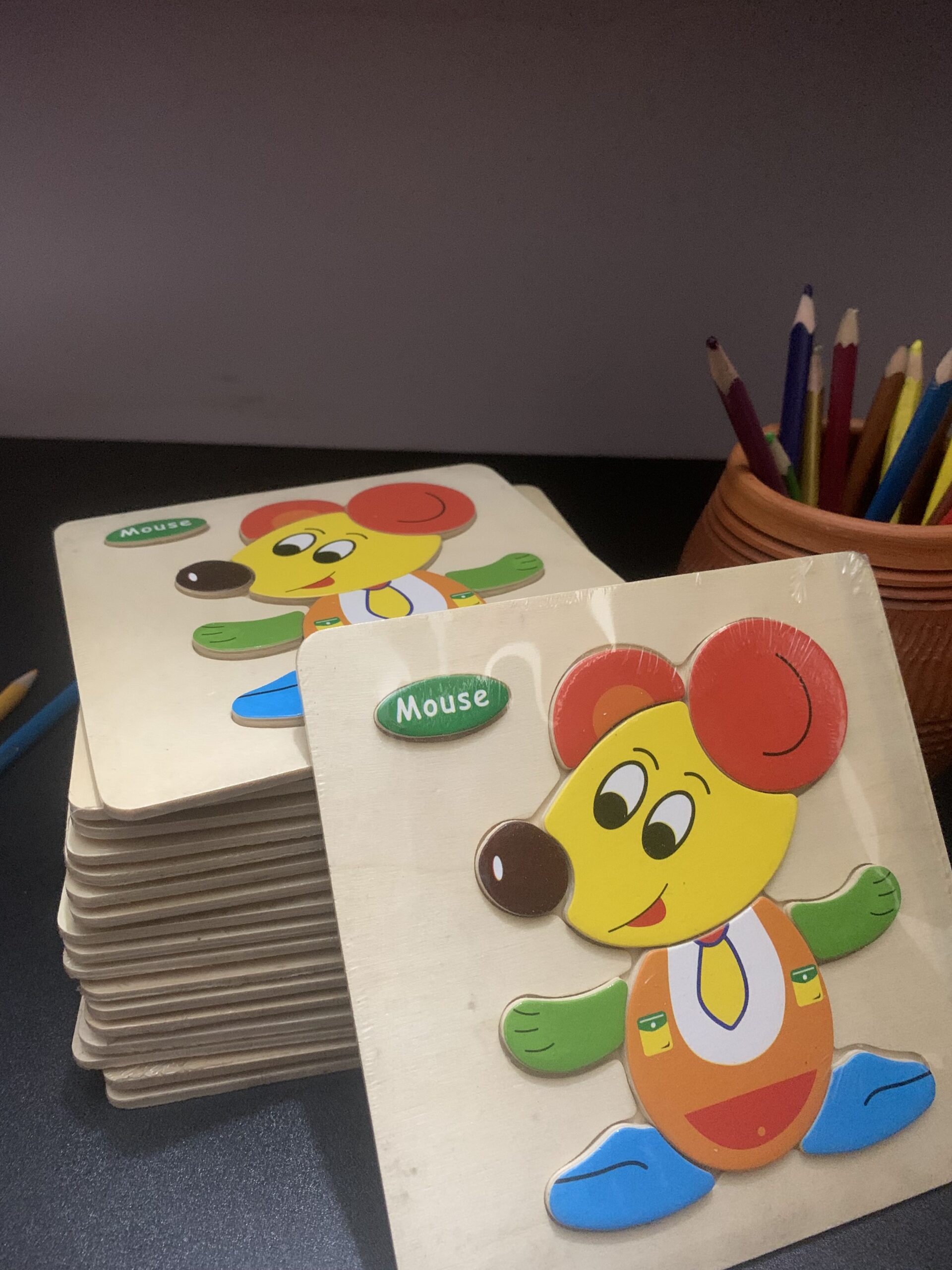 Mouse Maze Wooden Puzzle - Kids Educational Toy - Image 5