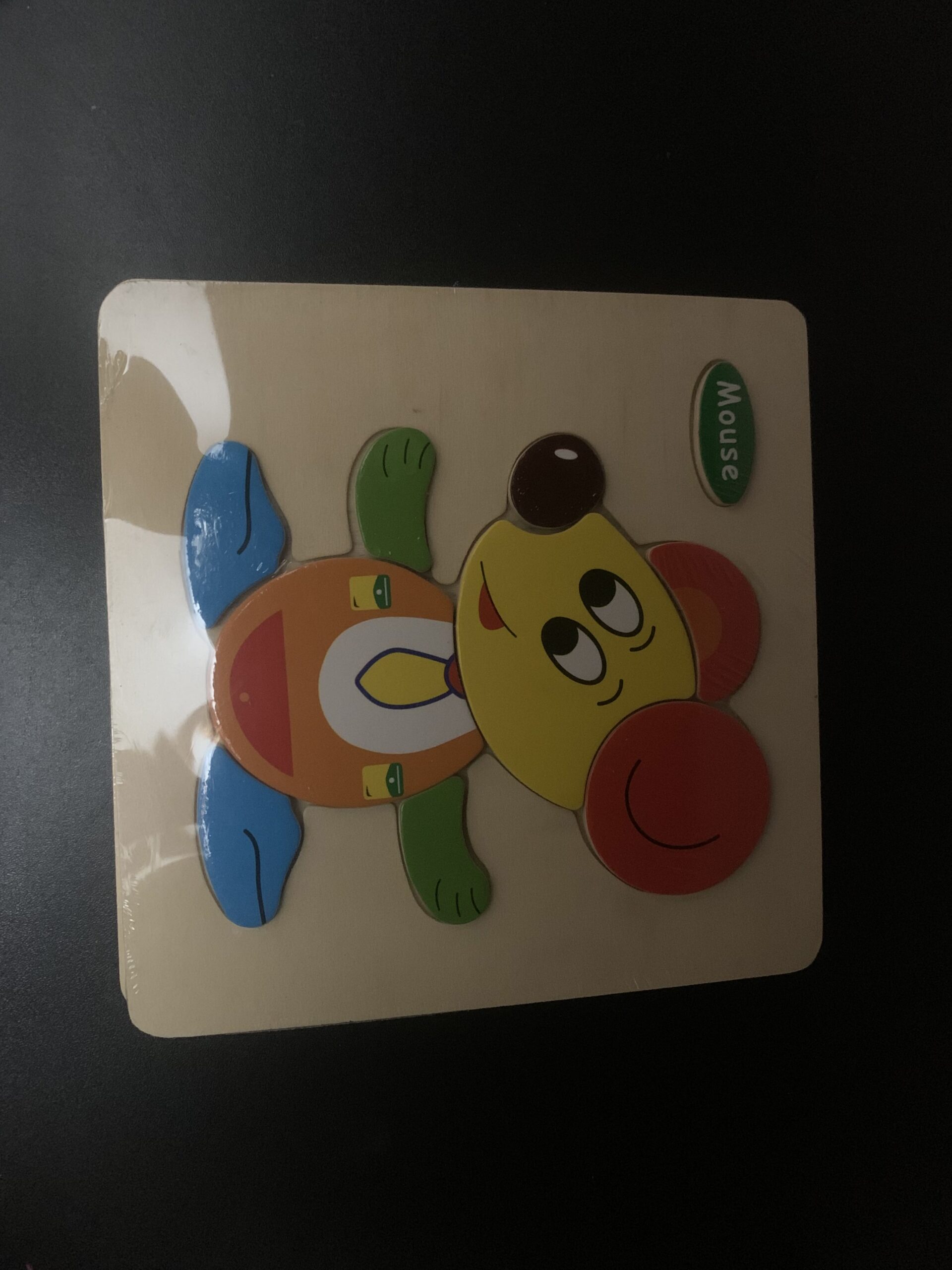 Mouse Maze Wooden Puzzle - Kids Educational Toy - Image 3