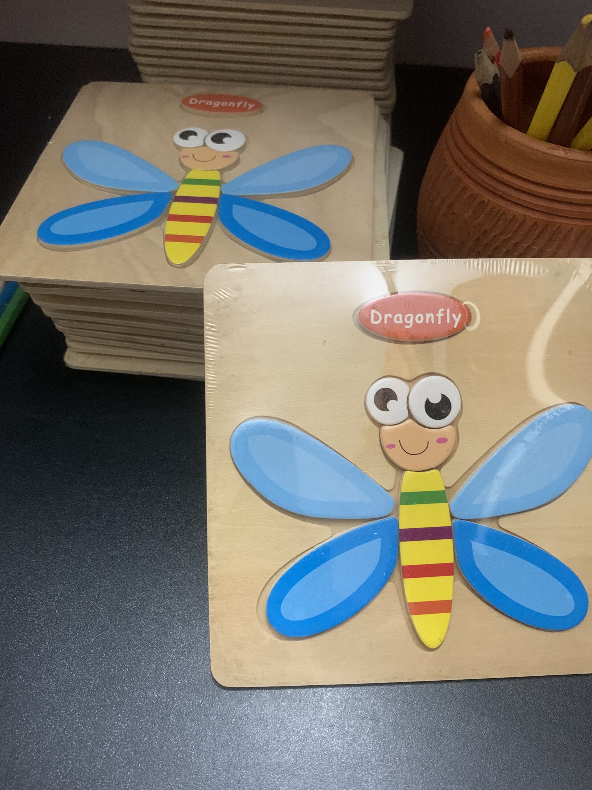 The Dragonfly Wooden Puzzle - Kids Educational Toy - Image 3